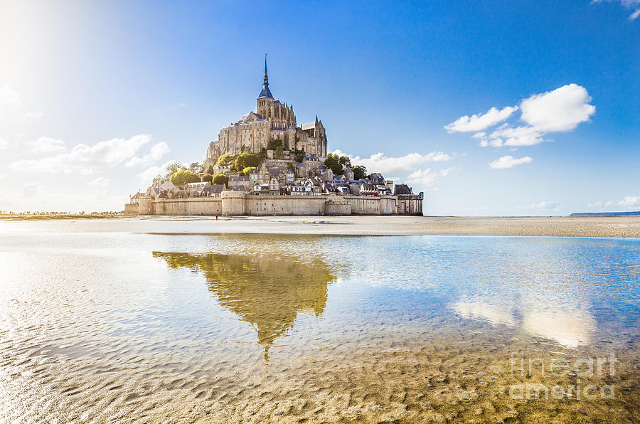 Mont Saint Michel Photograph by JR Photography
