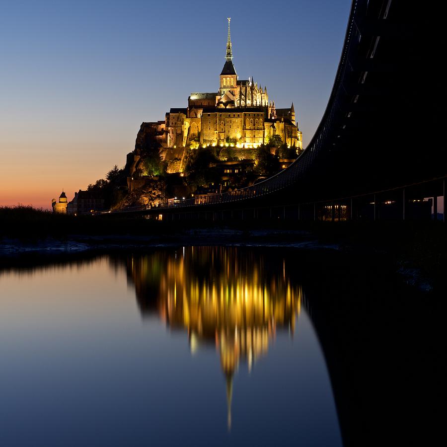 Mont Saint Michel Photograph by Stephen Taylor