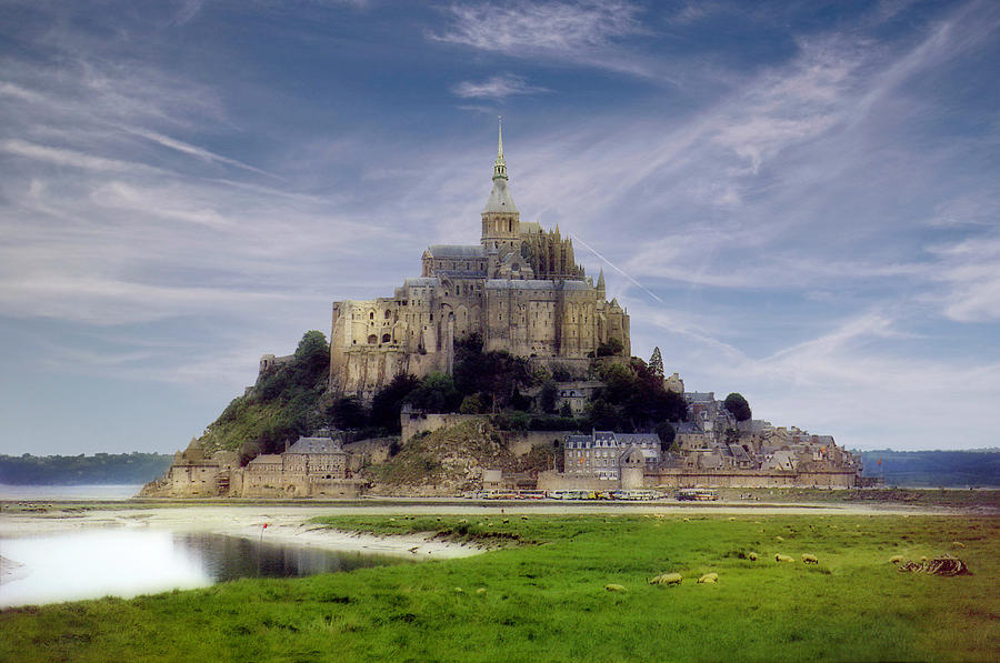 Mont St Michel Photograph by Rod Jones
