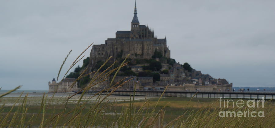 Mont St Michel Photograph by Therese Alcorn