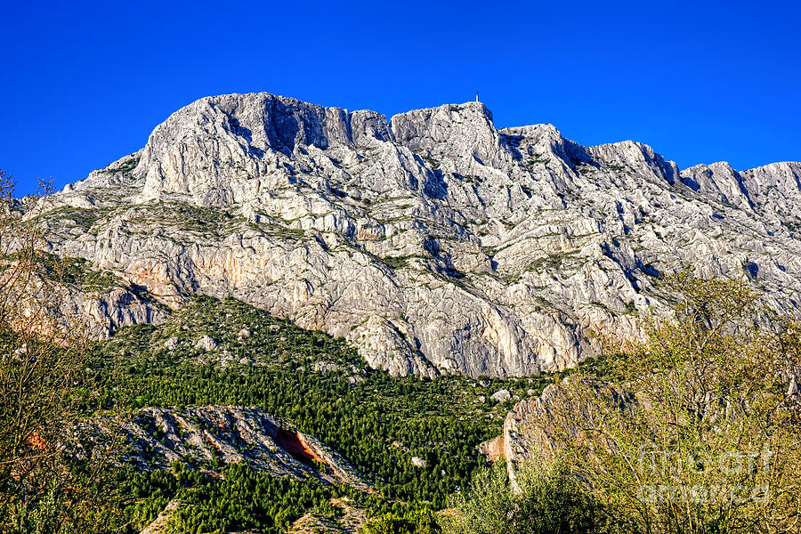 Montagne Sainte Victoire Photograph by Olivier Le Queinec