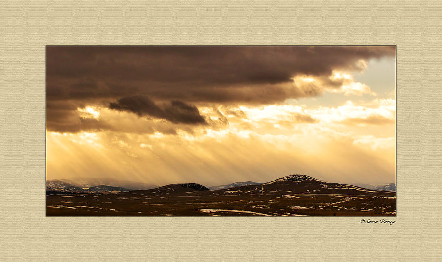 Mountain Photograph - Montana Gold by Susan Kinney