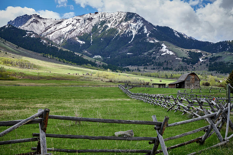 Montana Ranch Land Photograph by Paul Freidlund