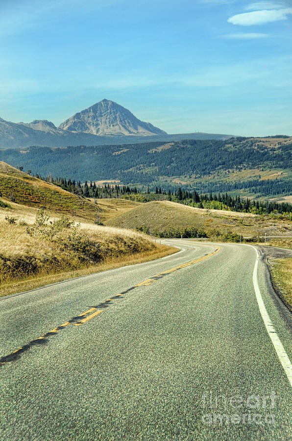 Montana Road Photograph by Jill Battaglia