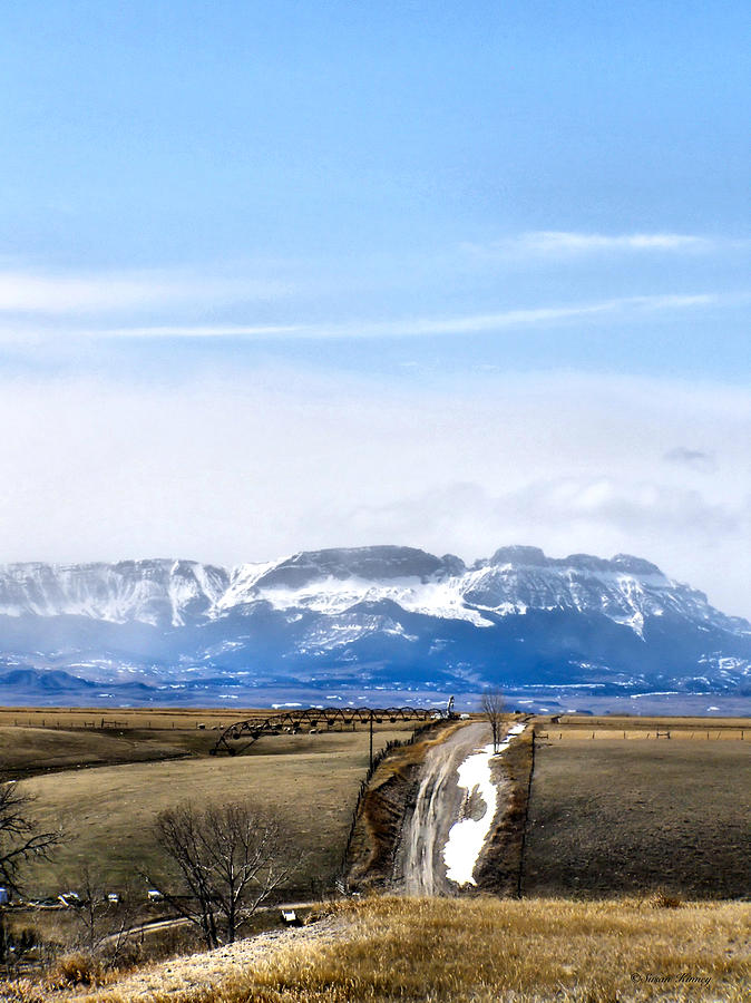 Montana Photograph - Montana Scenery one by Susan Kinney