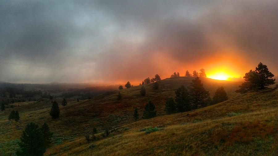 Montana Sunrise Photograph by Brook Burling
