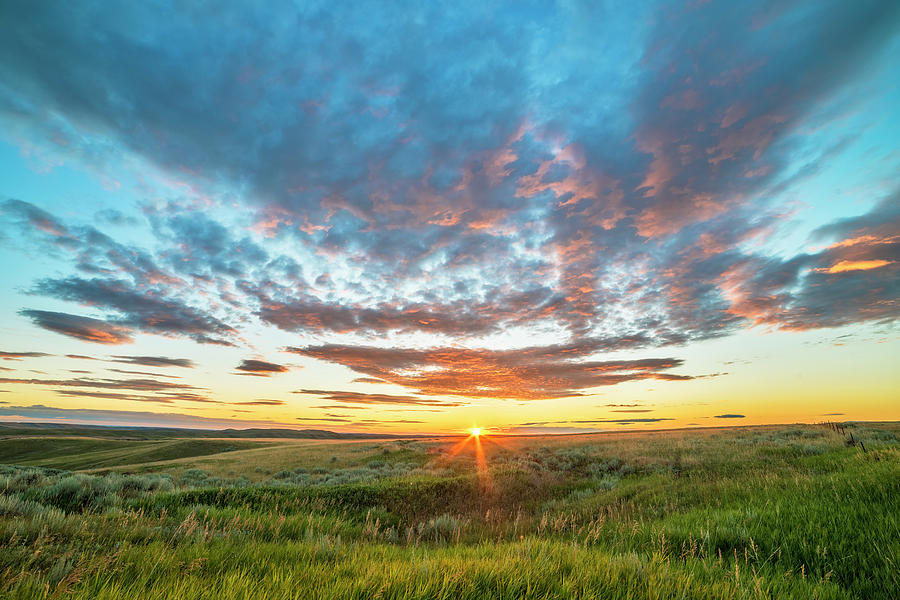 Montana Sunrise Photograph by Greg Vaughn - Fine Art America