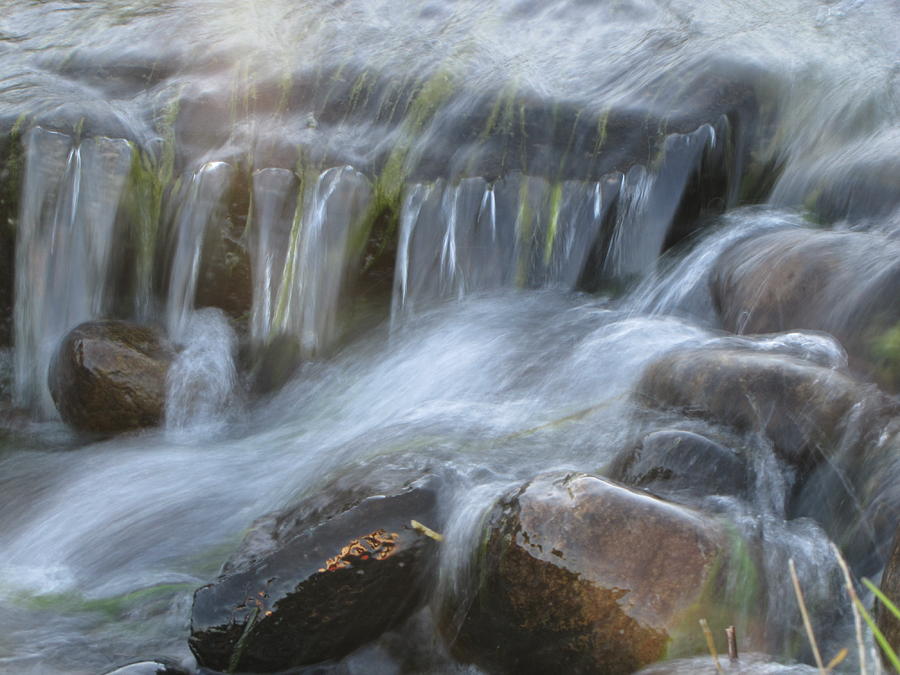 Montana Waterfall Photograph by Kristy Marsich - Fine Art America