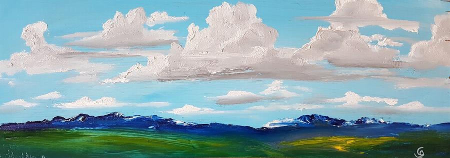 Montanathunder Clouds Rolling In    23 Painting