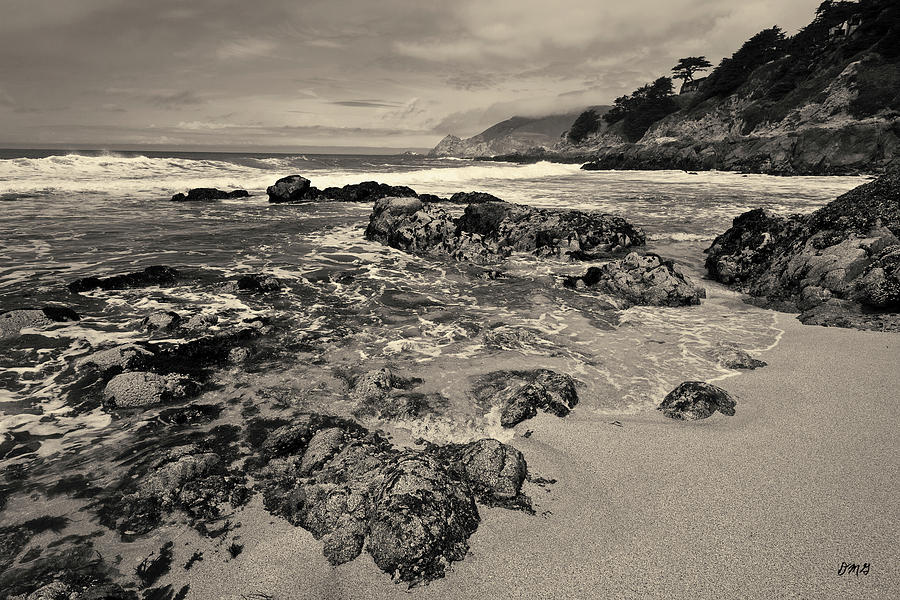 Montara Beach I Toned Photograph by David Gordon