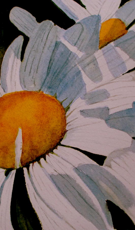 Montauk Daisy Painting by Nicole Curreri