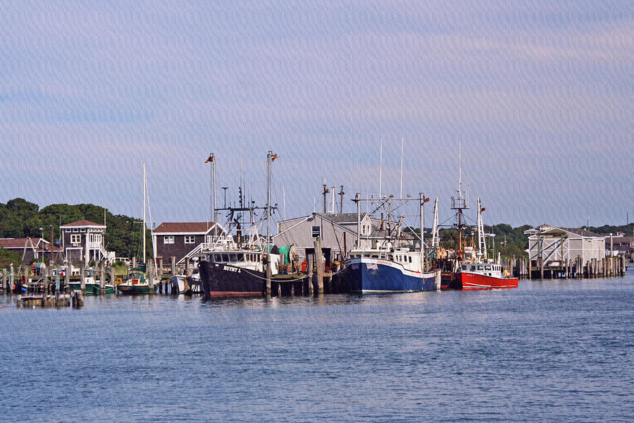 montauk-fishing-boats-photograph-by-karen-silvestri-fine-art-america