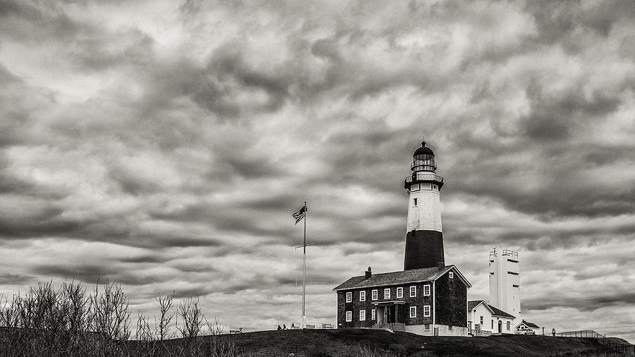 Montauk in Black And White Photograph by Jeff Jensen - Fine Art America