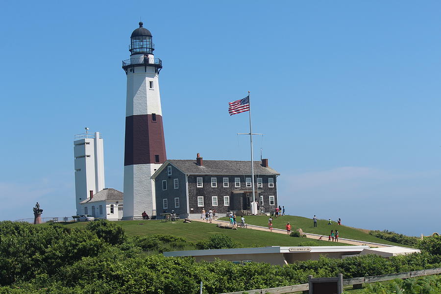 Montauk Lighthouse Photograph by Kristian Jensen - Fine Art America