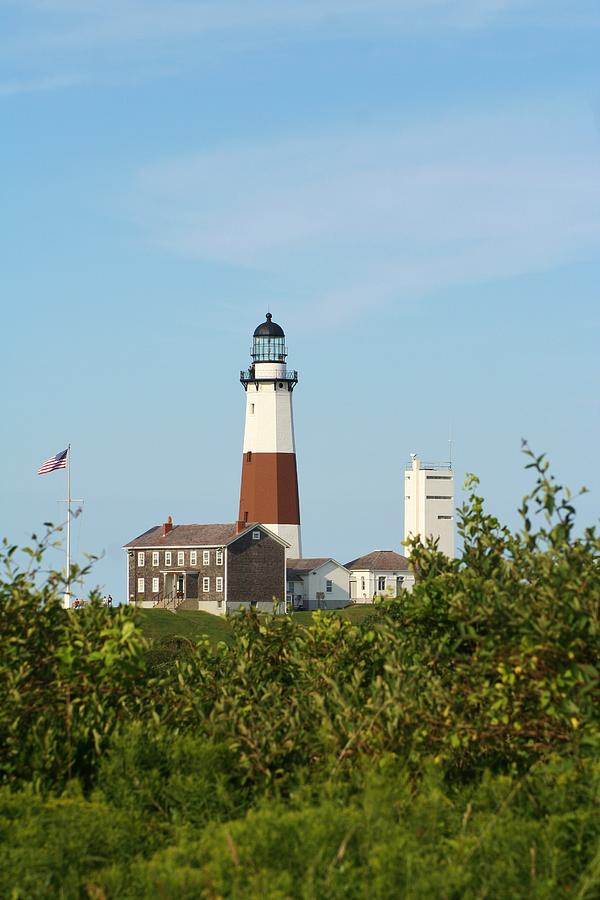 Montauk Lighthouse Late Summer Photograph by Karen Silvestri - Fine Art ...