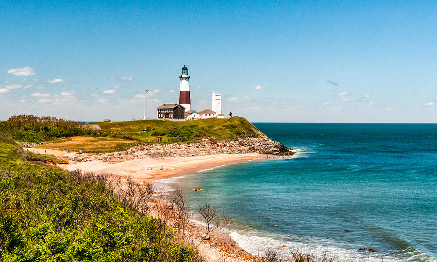 Montauk Lighthouse Photograph by Linda Pulvermacher - Fine Art America