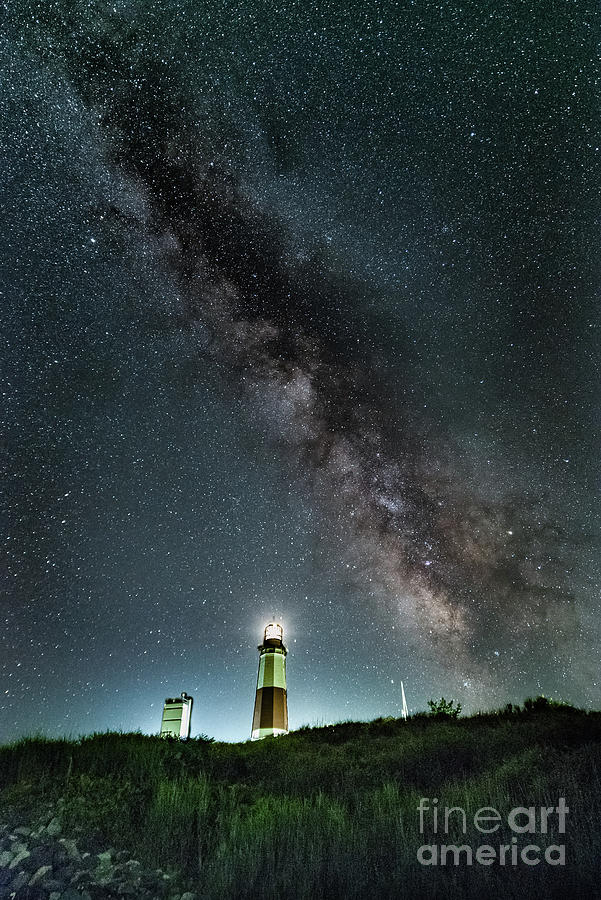 Montauk Lighthouse Milkyway Photograph by Alissa Beth Photography ...