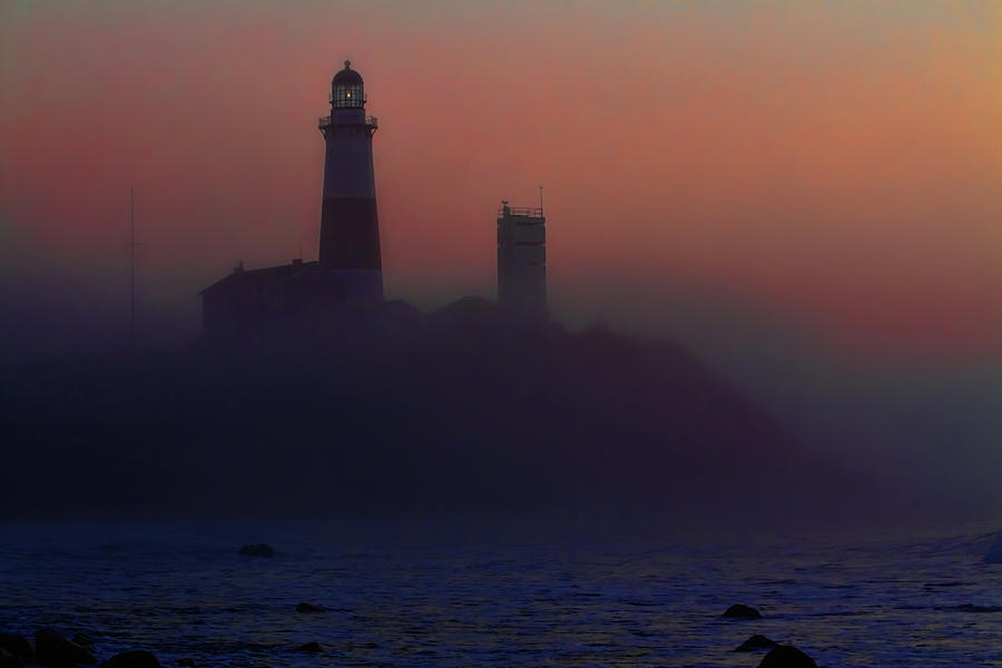 Lighthouse Photograph - Montauk Mist by Rick Berk