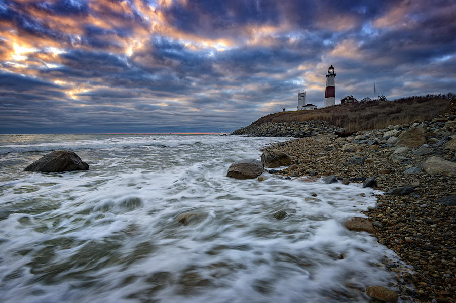 Lighthouse Photograph - Montauk Morning by Rick Berk