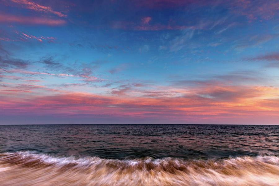 Montauk Pink Surf Photograph by Chris Leary - Fine Art America