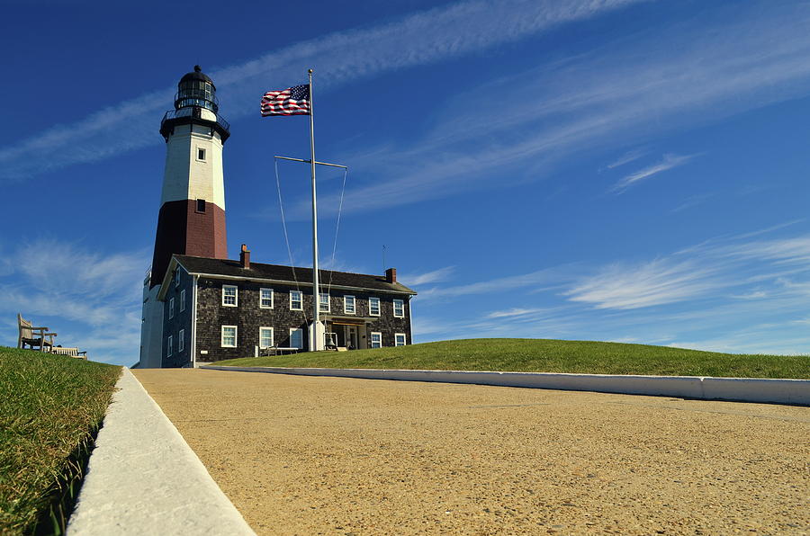 Montauk Point lighthouse Photograph by Elijah Caldwell - Pixels