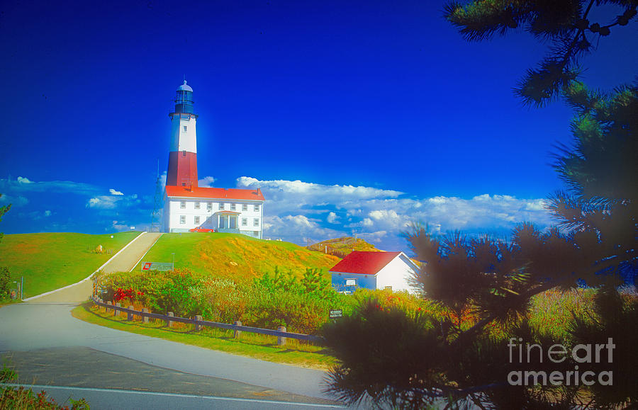 Montauk Point Lighthouse Photograph by Larry Mulvehill