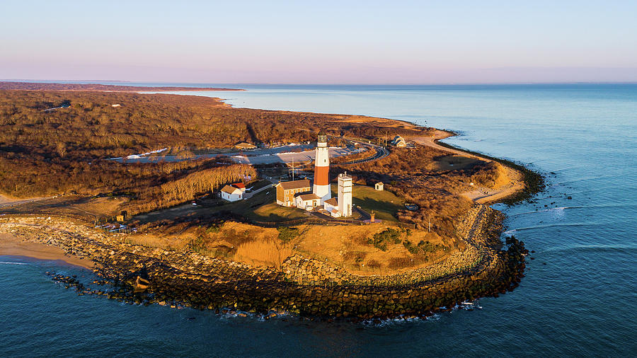Montauk Point Lighthouse Photograph by Sean Mills