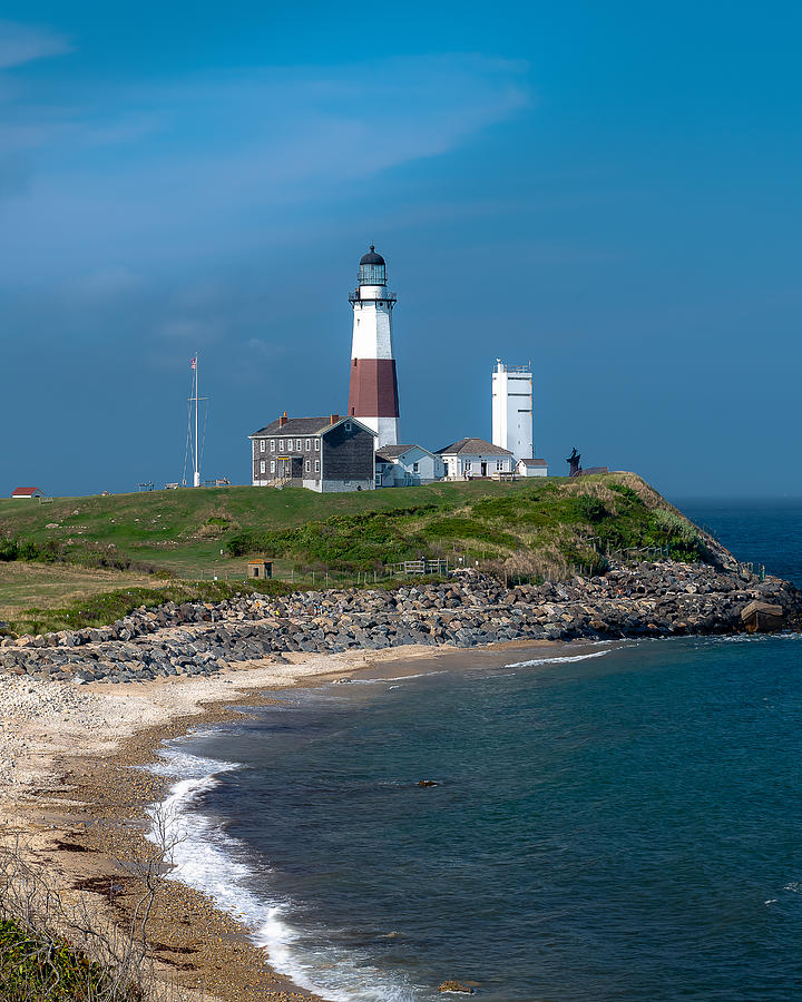 Montauk Point Lighthouse Photograph by Stan Dzugan - Pixels