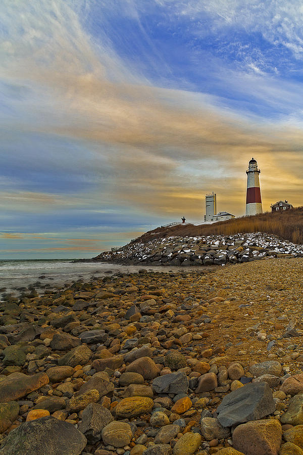 Montauk Point Lighthouse Photograph by Susan Candelario