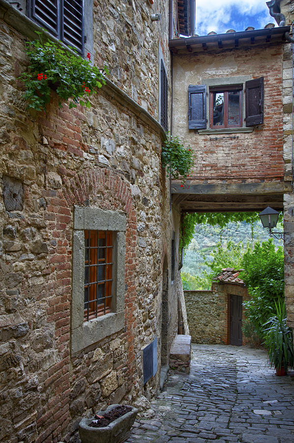 Montefioralle Tuscany 2 Photograph by Kathy Adams Clark