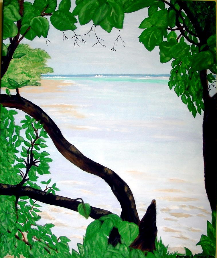 Montego Bay Jamaica Painting by Stephanie Moore