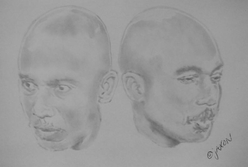 Actor Drawing - Montel Williams by B Jaxon