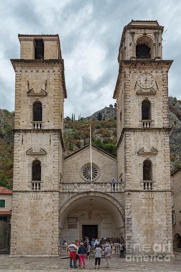 Montenegro Kotor Cathedral Photograph by Antony McAulay