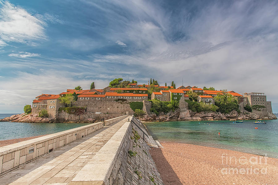 Montenegro Sveti Stefan Photograph by Antony McAulay