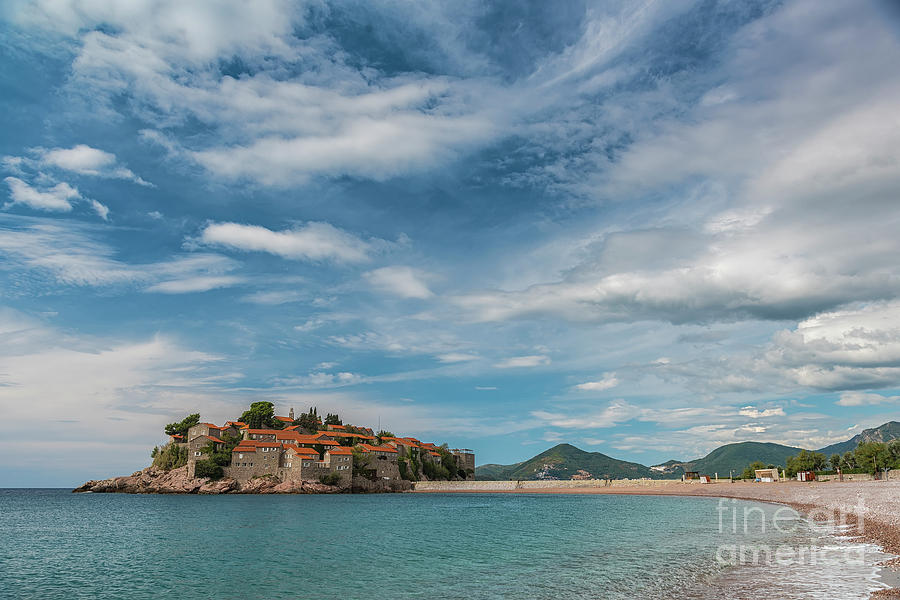Montenegro Sveti Stefan Islet Photograph by Antony McAulay