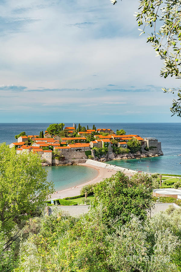 Montenegro Sveti Stefan Resort Photograph by Antony McAulay