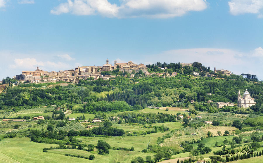 Montepulciano A City on a Hill Photograph by Doug Holck | Fine Art America