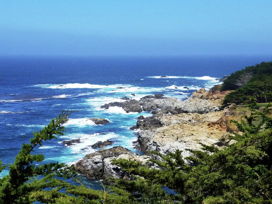 Monteray Bay Seascape Photograph by Jennifer Stackpole - Fine Art America