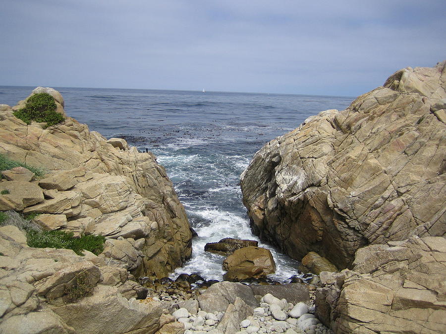 Monterey Two Rocks California Photograph by John Shiron