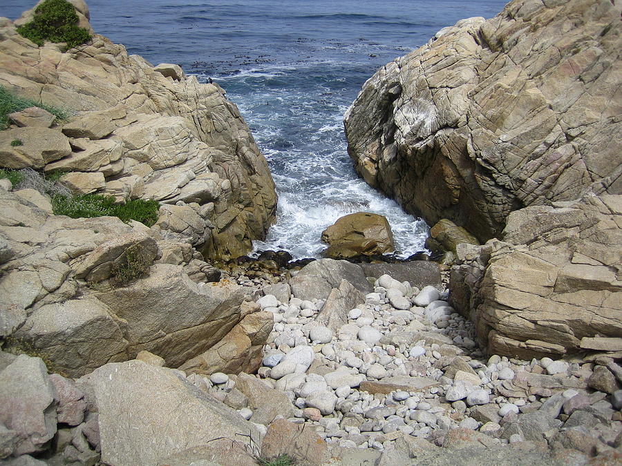 Monterey Two Rocks II California Photograph by John Shiron