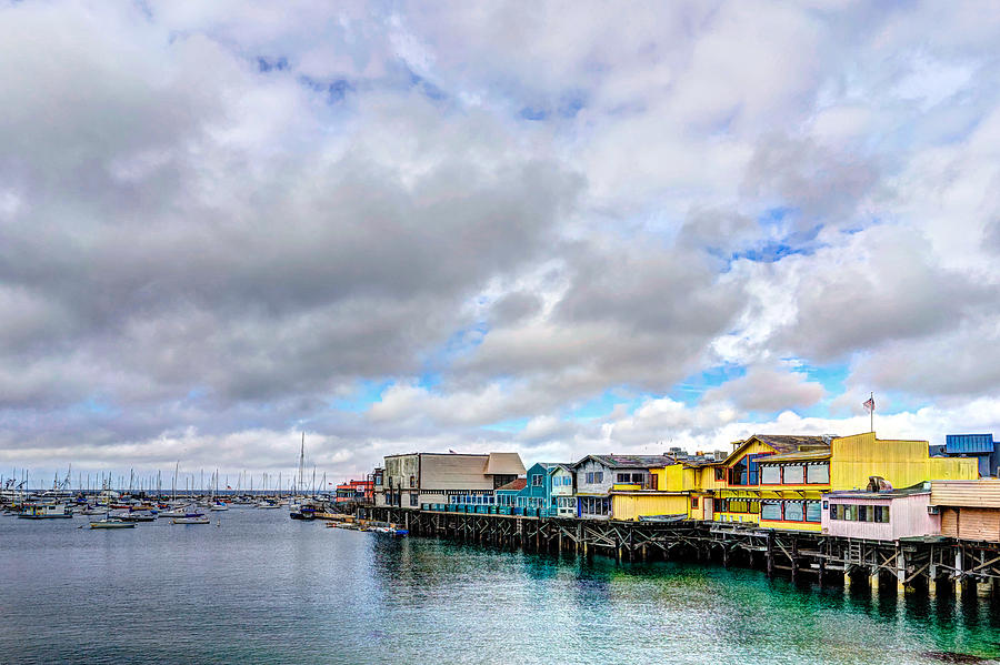 Monterey Wharf  Photograph by Derek Dean