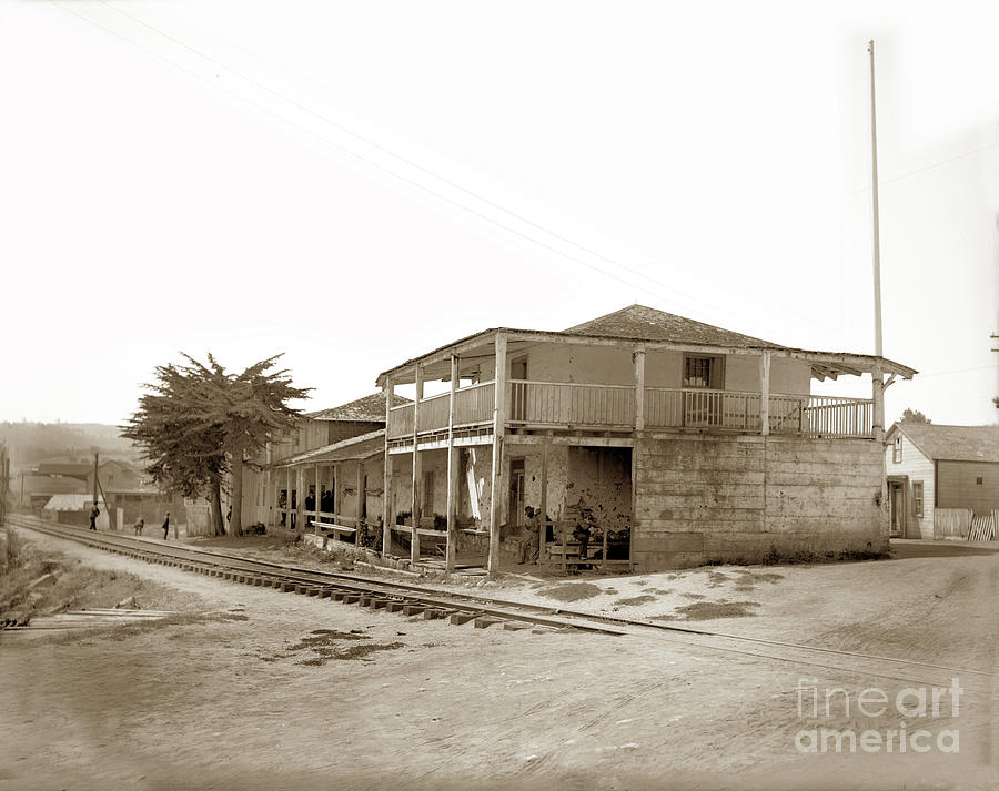 Monterey's Old Custom House, Built In 1827, Photograph by California ...