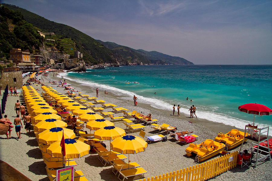 Monterosso Cinque Terre Italy Photograph by Roger Mullenhour