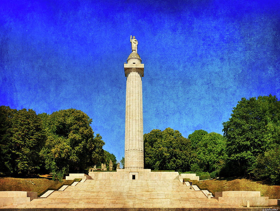 Montfaucon American Monument - Vintage Version Photograph by Weston Westmoreland