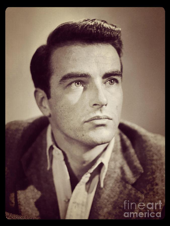 Montgomery Clift Vintage Hollywood Actor Photograph