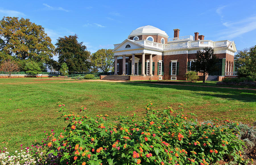 Monticello Thomas Jeffersons Home Photograph