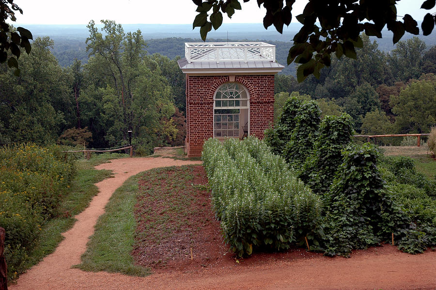Thomas Jefferson Photograph - Monticello Vegetable Garden Pavilion by LeeAnn McLaneGoetz McLaneGoetzStudioLLCcom