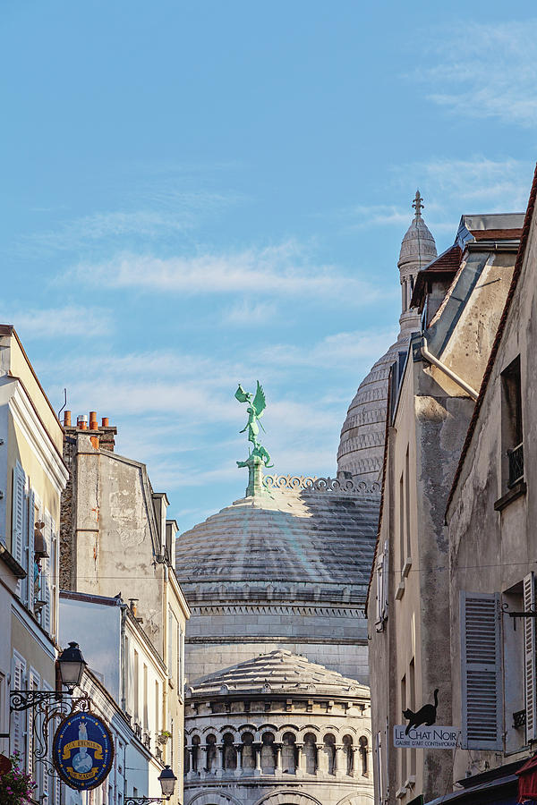 Montmartre Architecture - Paris, France Photograph by Melanie Alexandra Price