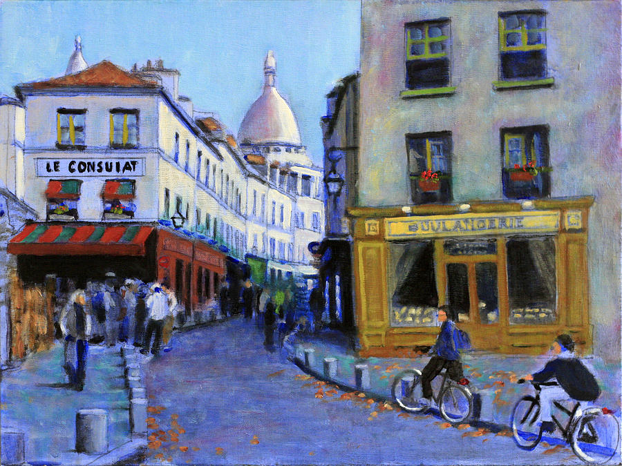 Montmartre Encore Painting by David Zimmerman