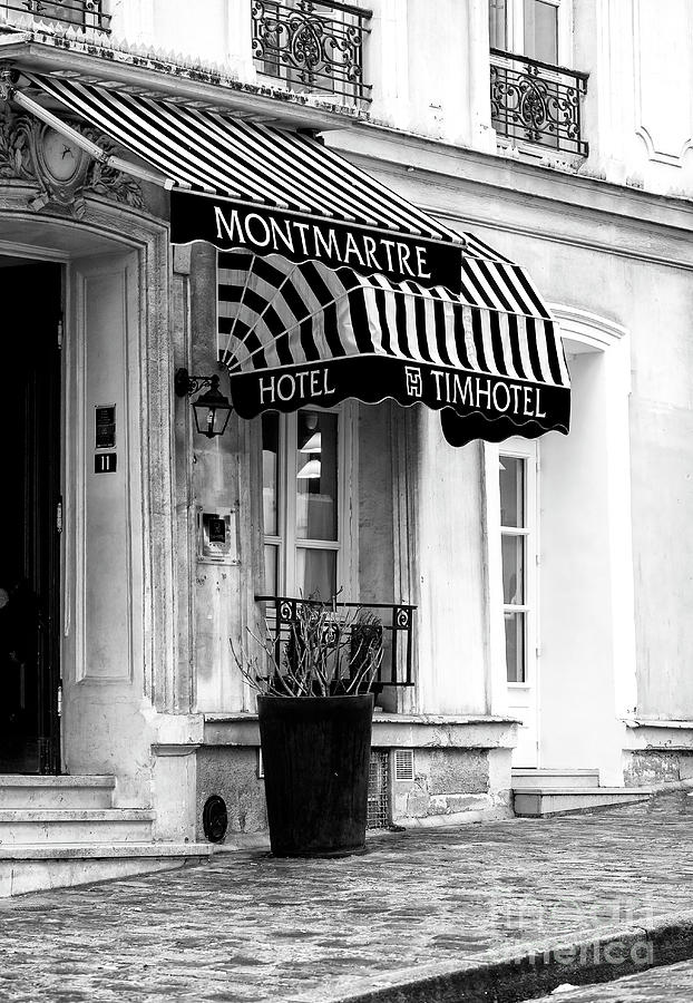 Montmartre Timhotel Paris Photograph by John Rizzuto